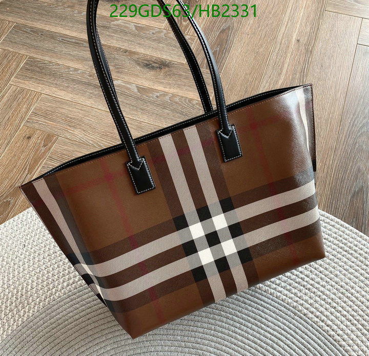 Burberry Bag-(Mirror)-Handbag-,Code: HB2331,$: 229USD