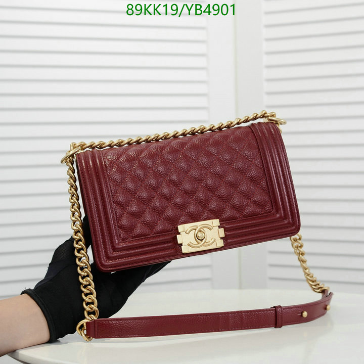 Chanel Bags ( 4A )-Le Boy,Code: YB4901,$: 89USD