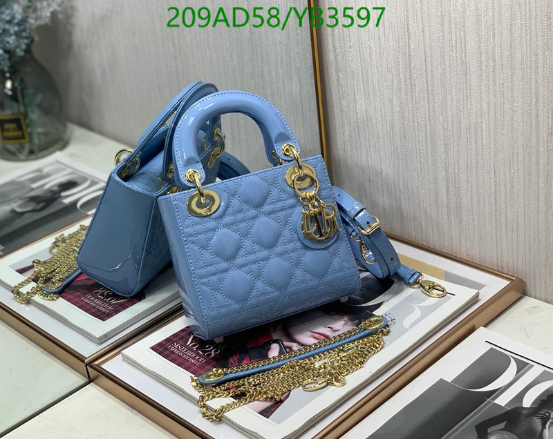 Dior Bags -(Mirror)-Lady-,Code: YB3597,$: 209USD