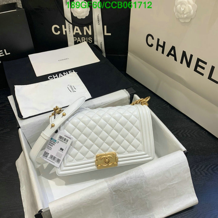 Chanel Bags -(Mirror)-Le Boy,Code: CCB061712,$: 189USD