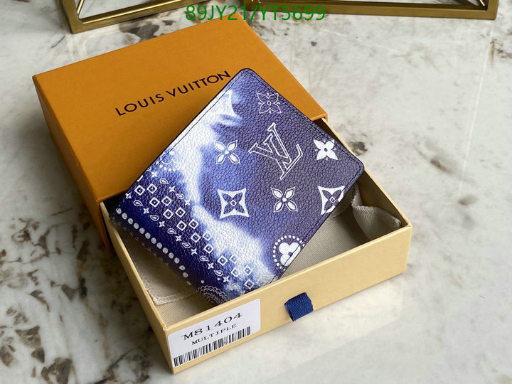 LV Bags-(Mirror)-Wallet-,Code: YT5699,$: 89USD