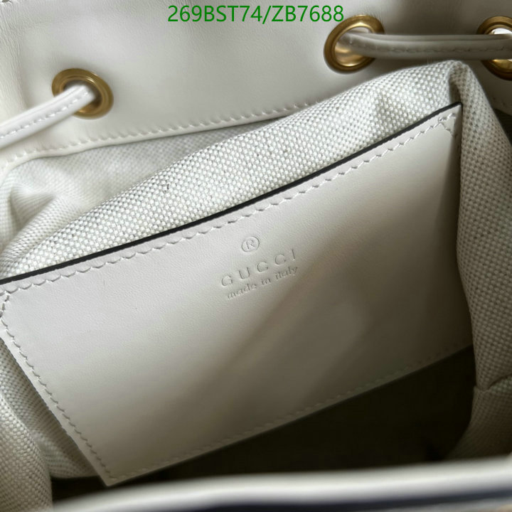 Gucci Bag-(Mirror)-Backpack-,Code: ZB7688,$: 269USD
