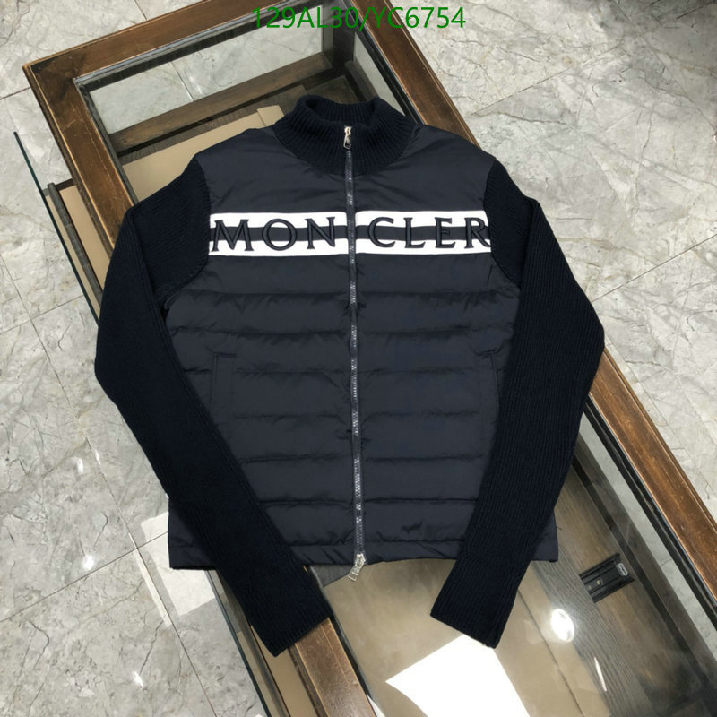 Down jacket Men-Moncler, Code: YC6754,$: 129USD