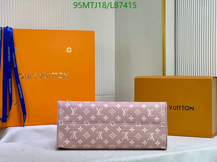 LV Bags-(4A)-Handbag Collection-,Code: LB7415,$: 95USD