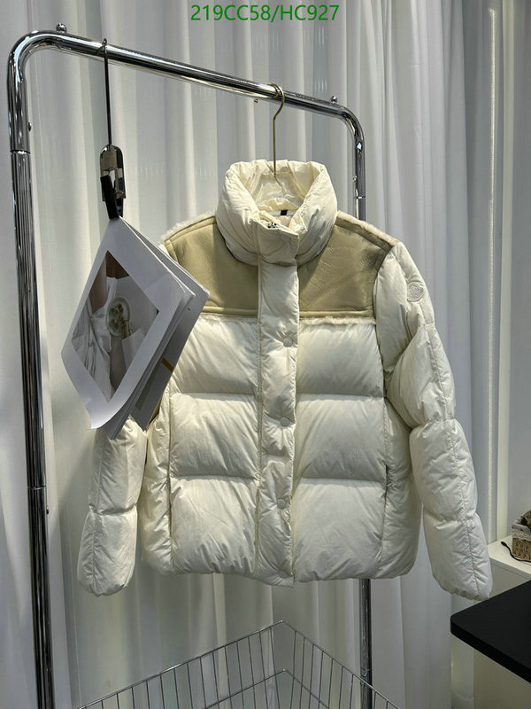 Down jacket Women-Moncler, Code: HC927,$: 219USD