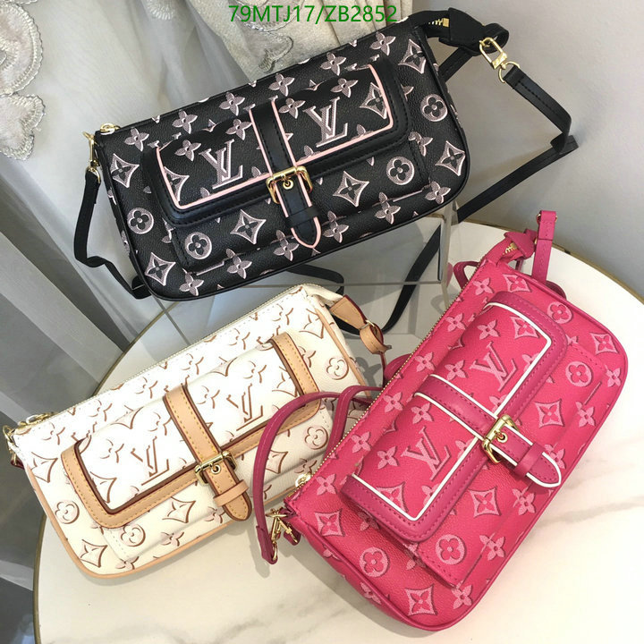 LV Bags-(4A)-Pochette MTis Bag-Twist-,Code: ZB2852,$: 79USD