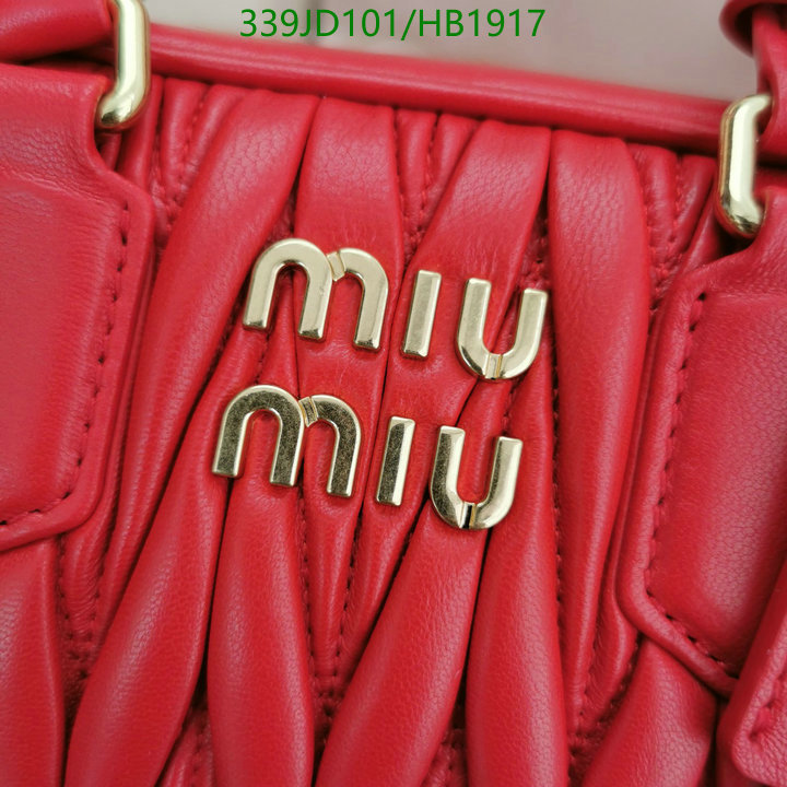 Miu Miu Bag-(Mirror)-Diagonal-,Code: HB1917,$: 339USD