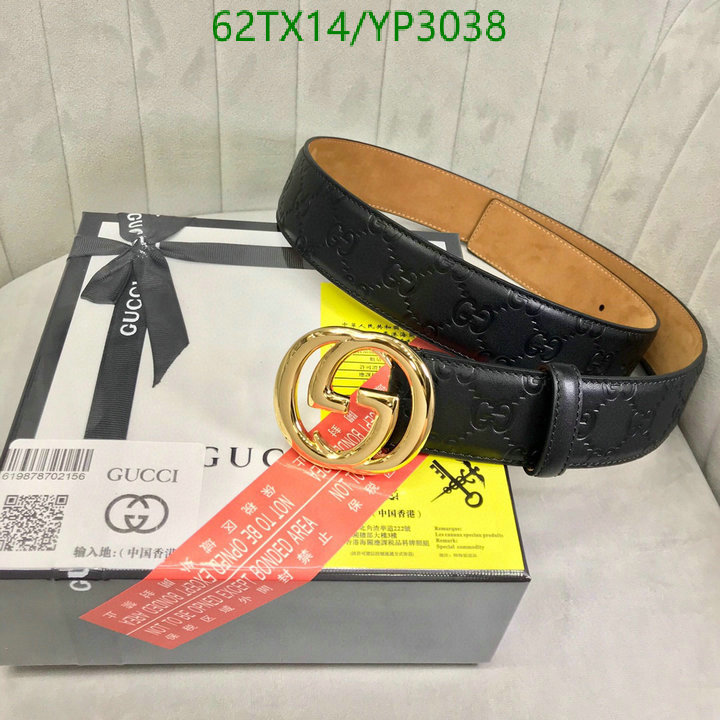 Belts-Gucci, Code: YP3038,$: 62USD