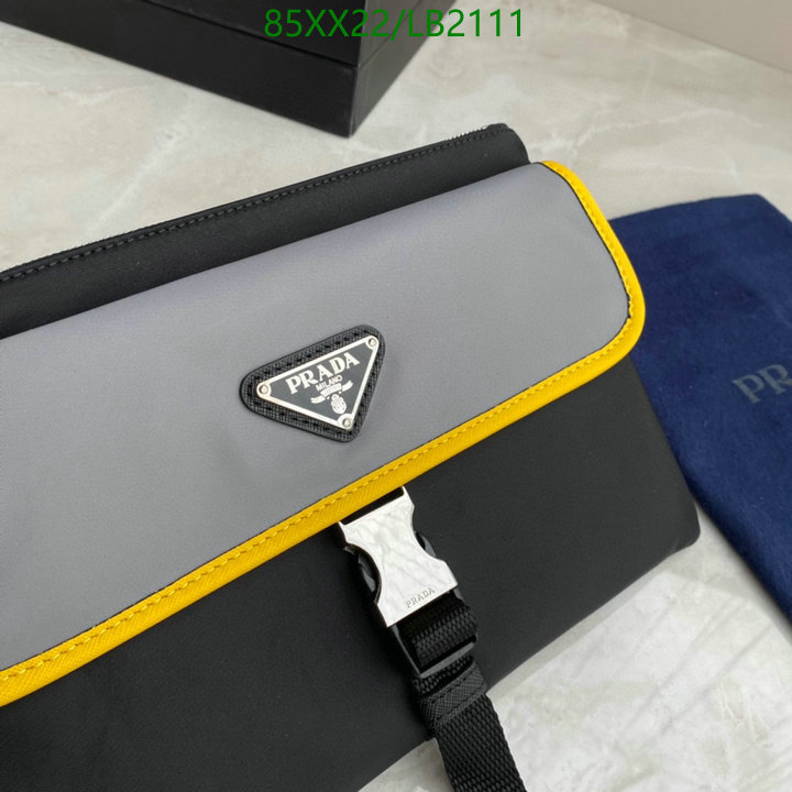 Prada Bag-(Mirror)-Diagonal-,Code: LB2111,$: 85USD