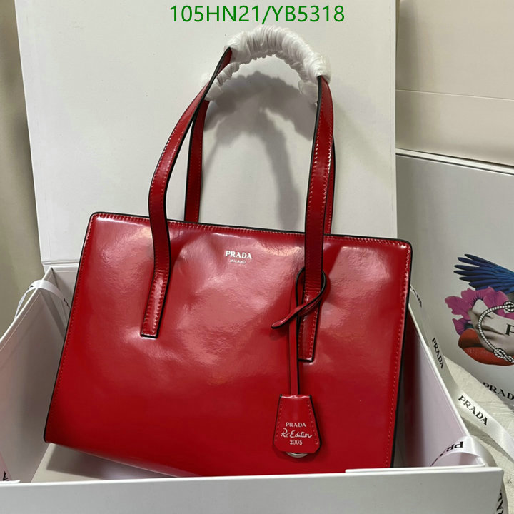 Prada Bag-(4A)-Handbag-,Code: YB5318,$: 105USD