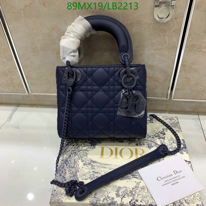 Dior Bags-(4A)-Lady-,Code: LB2213,$: 89USD