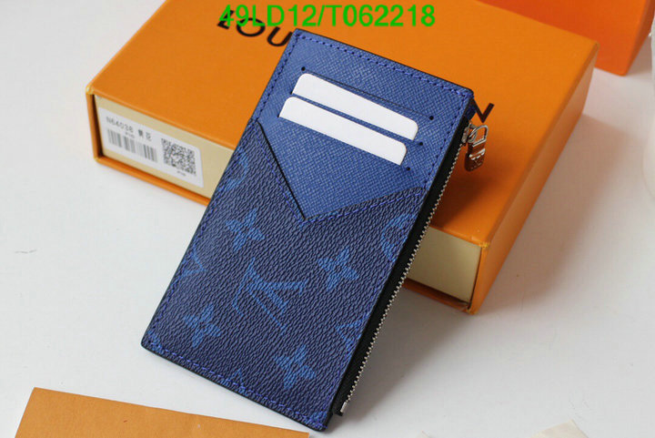 LV Bags-(Mirror)-Wallet-,Code: T062218,$: 49USD