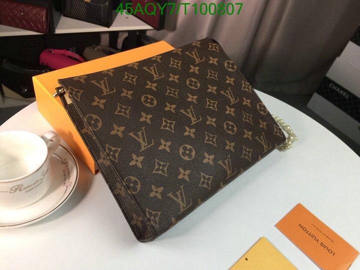 LV Bags-(4A)-Wallet-,Code: T100807,$: 45USD