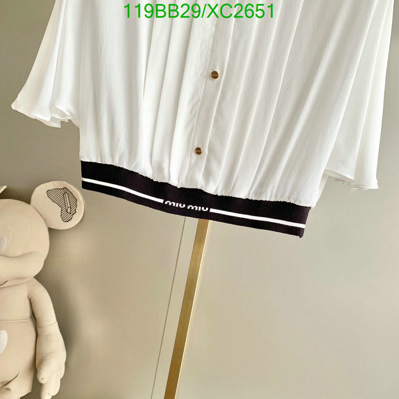 Clothing-MIUMIU, Code: XC2651,$: 119USD