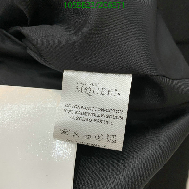 Clothing-Alexander McQueen, Code: ZC6871,$: 105USD