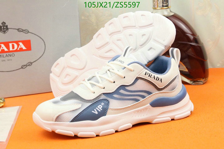 Men shoes-Prada, Code: ZS5597,$: 105USD