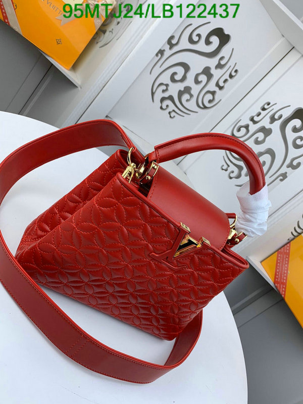 LV Bags-(4A)-Handbag Collection-,Code: LB122437,$: 95USD