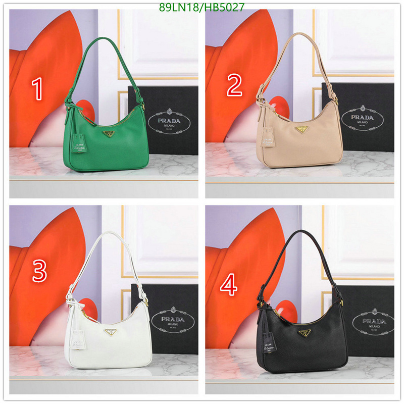 Prada Bag-(4A)-Re-Edition 2000,Code: HB5027,$: 89USD