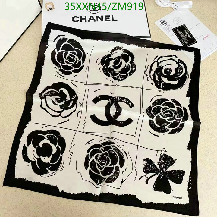 Scarf-Chanel,Code: ZM919,$: 35USD