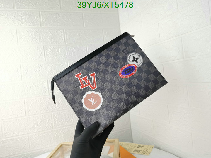 LV Bags-(4A)-Wallet-,Code: XT5478,$: 39USD