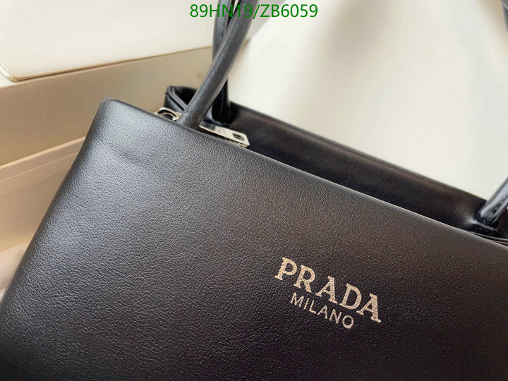 Prada Bag-(4A)-Handbag-,Code: ZB6059,$: 89USD