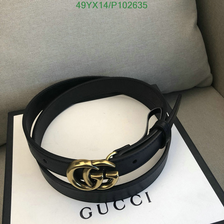 Belts-Gucci, Code: P102635,$:49USD