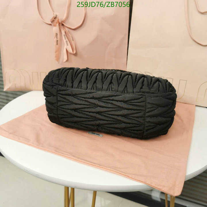 Miu Miu Bag-(Mirror)-Handbag-,Code: ZB7056,$: 259USD