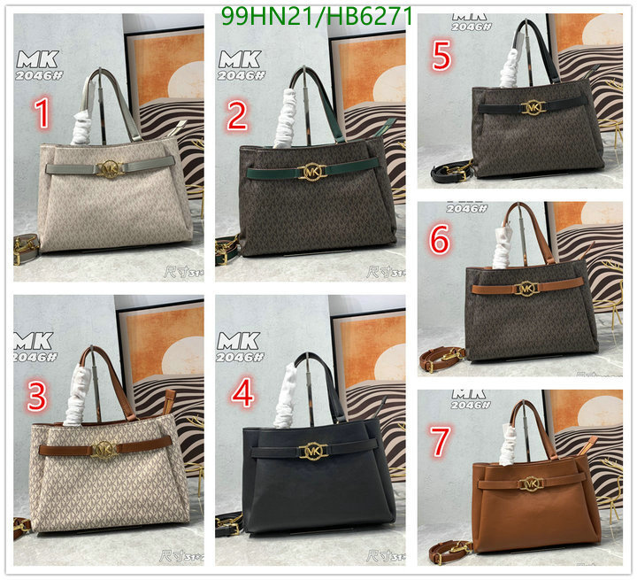 Michael Kors Bag-(4A)-Handbag-,Code: HB6271,$: 99USD