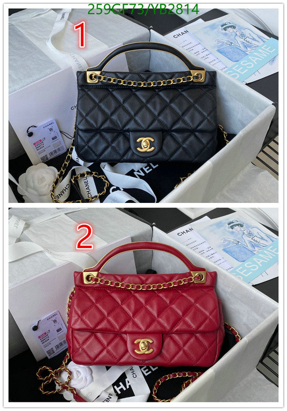 Chanel Bags -(Mirror)-Diagonal-,Code: YB2814,$: 259USD