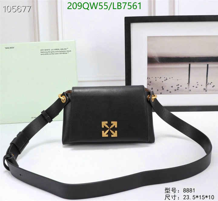 Off-White Bag-(Mirror)-Diagonal-,Code: LB7561,$: 209USD