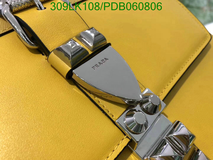 Prada Bag-(Mirror)-Handbag-,Code: PDB060806,$: 309USD