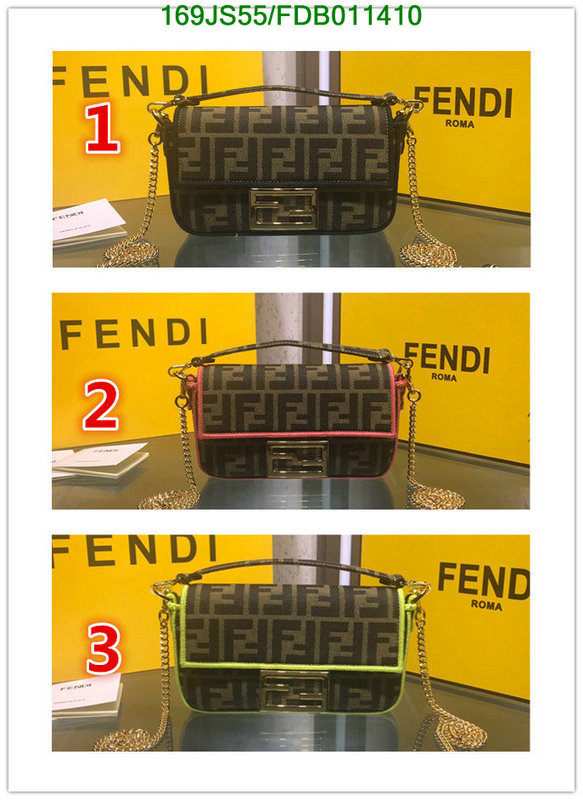 Fendi Bag-(Mirror)-Baguette,Code: FDB011410,$: 169USD