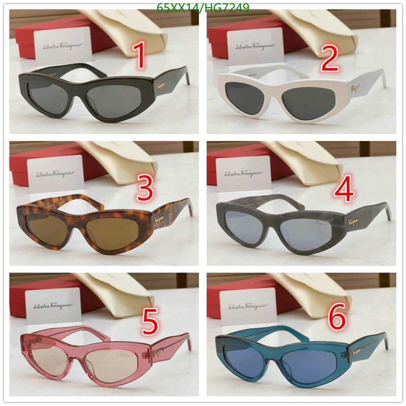 Glasses-Ferragamo, Code: HG7249,$: 65USD