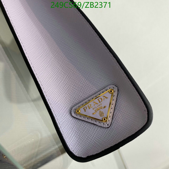 Prada Bag-(Mirror)-Diagonal-,Code: ZB2371,$: 249USD
