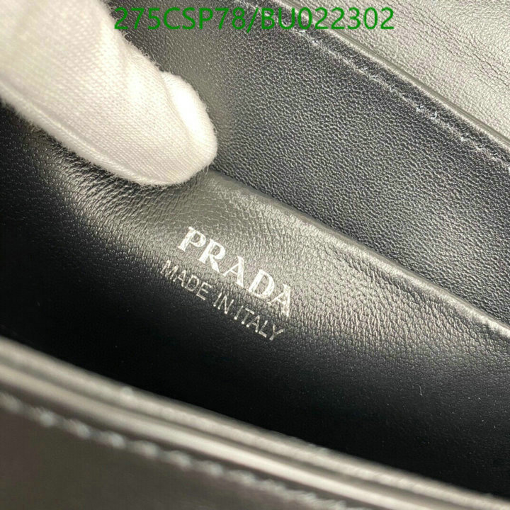 Prada Bag-(Mirror)-Diagonal-,Code: BU022302,$: 275USD