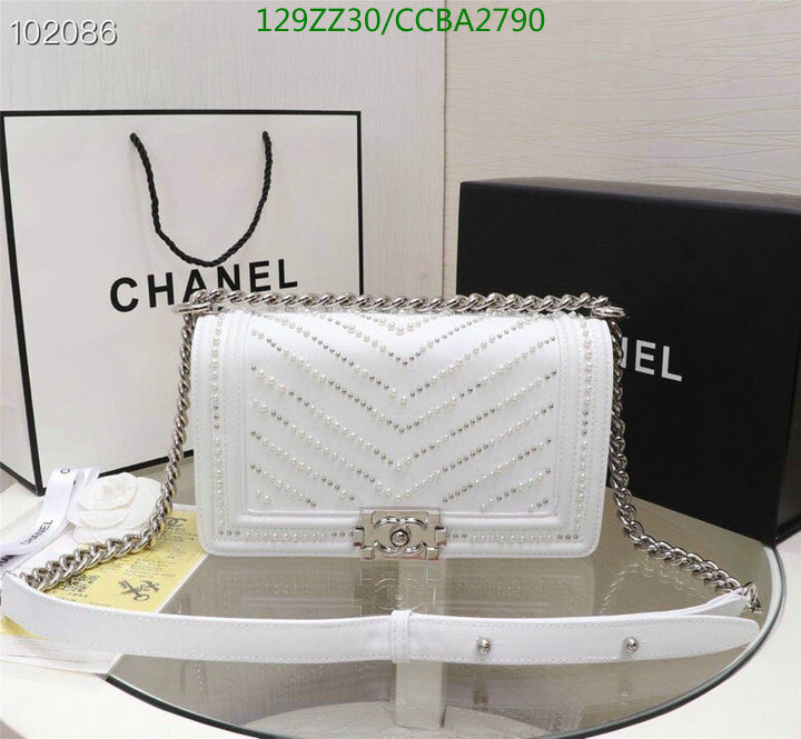 Chanel Bags ( 4A )-Le Boy,Code: CCBA2790,$: 129USD