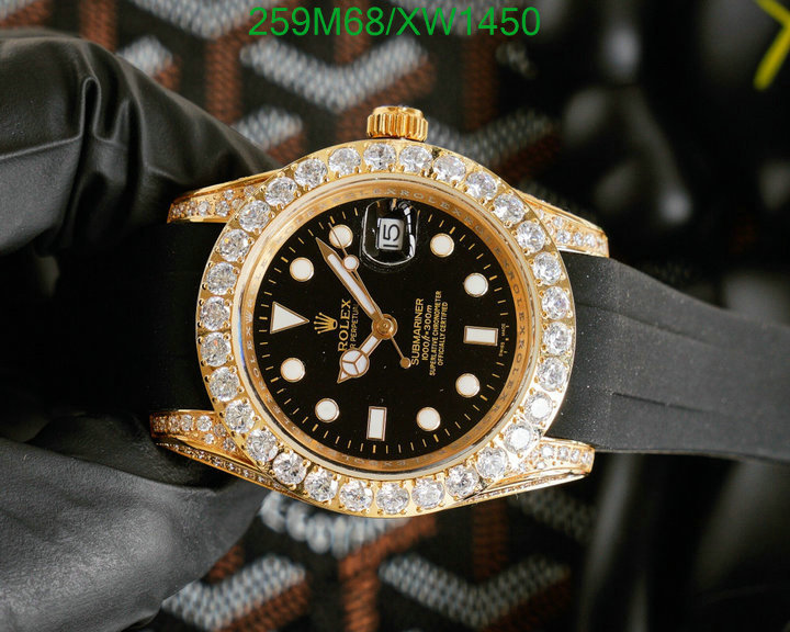 Watch-Mirror Quality-Rolex, Code: XW1450,$: 259USD