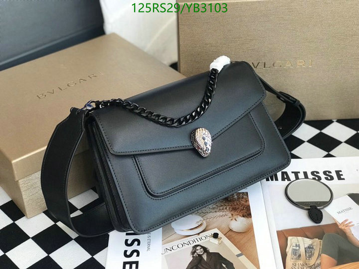 Bvlgari Bag-(4A)-Serpenti Forever,Code: YB3103,$: 125USD