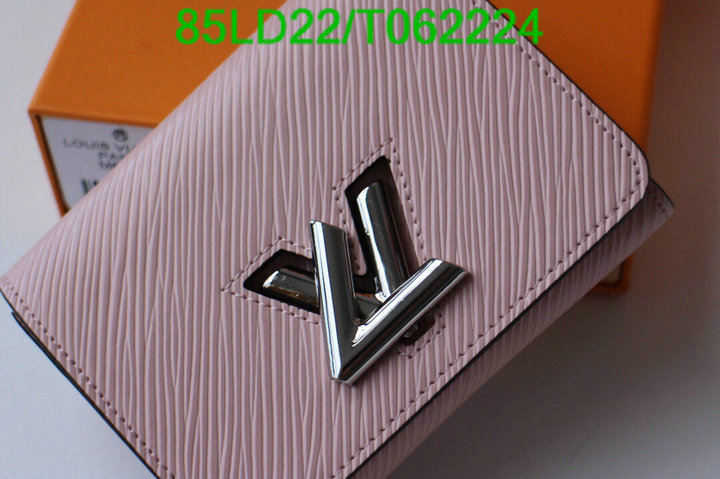 LV Bags-(Mirror)-Wallet-,Code: T062224,$: 85USD