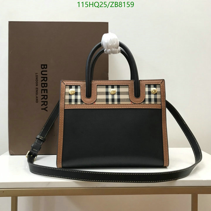 Burberry Bag-(4A)-Handbag-,Code: ZB8159,$: 115USD