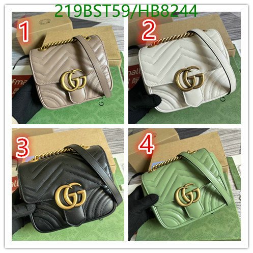 Gucci Bag-(Mirror)-Marmont,Code: HB8244,$: 219USD