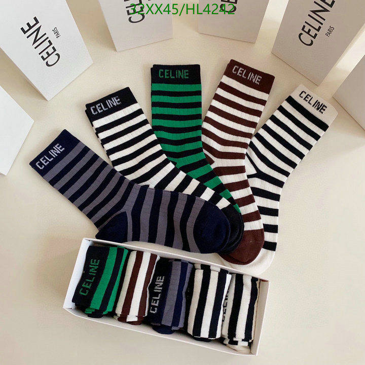 Sock-CELINE, Code: HL4242,$: 32USD