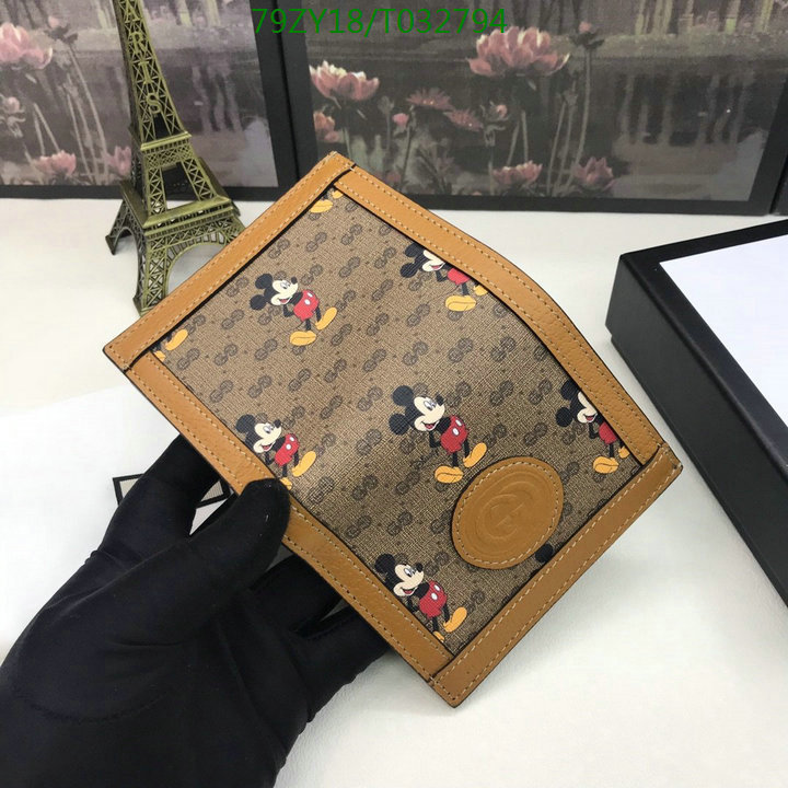 Gucci Bag-(Mirror)-Wallet-,Code: T032794,$: 79USD