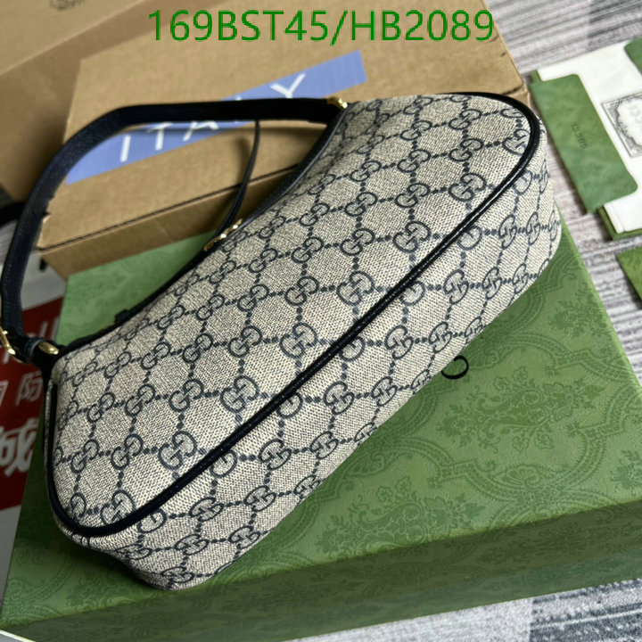 Gucci Bag-(Mirror)-Diagonal-,Code: HB2089,$: 169USD