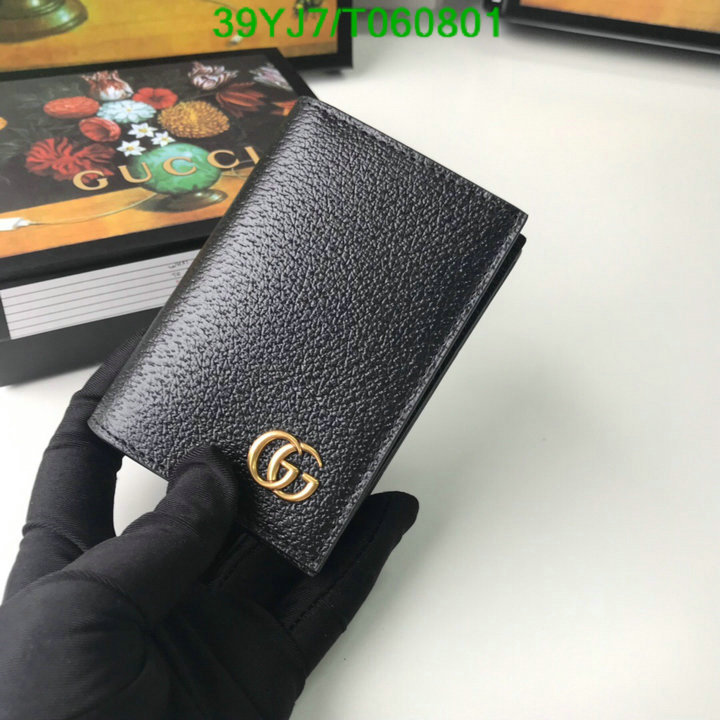 Gucci Bag-(4A)-Wallet-,Code: T060801,$: 39USD