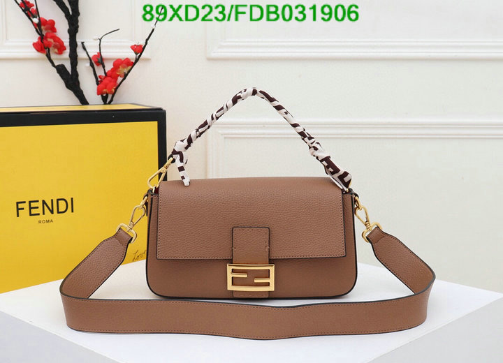 Fendi Bag-(4A)-Baguette-,Code: FDB031906,$: 89USD