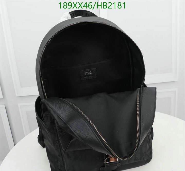 Dior Bags -(Mirror)-Backpack-,Code: HB2181,$: 189USD