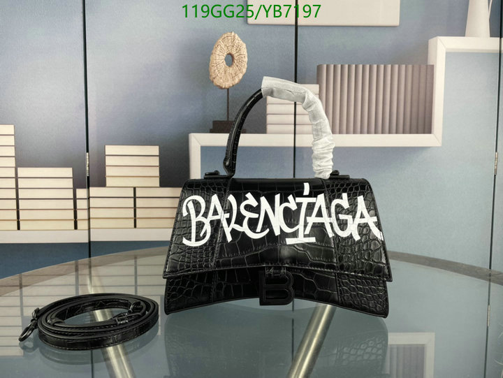 Balenciaga Bag-(4A)-Hourglass-,Code: YB7197,$: 119USD