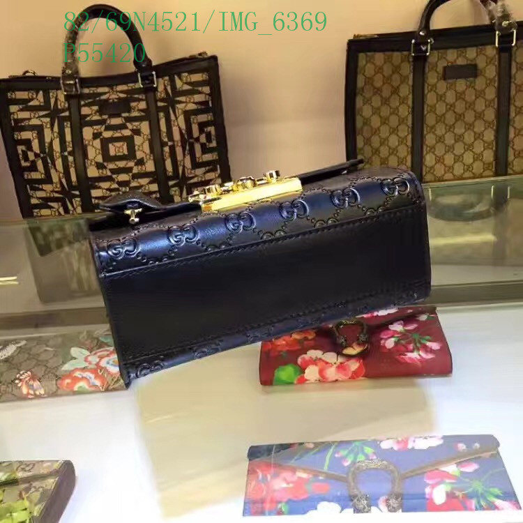 Gucci Bag-(4A)-Padlock-,Code: GGB120102,$: 82USD