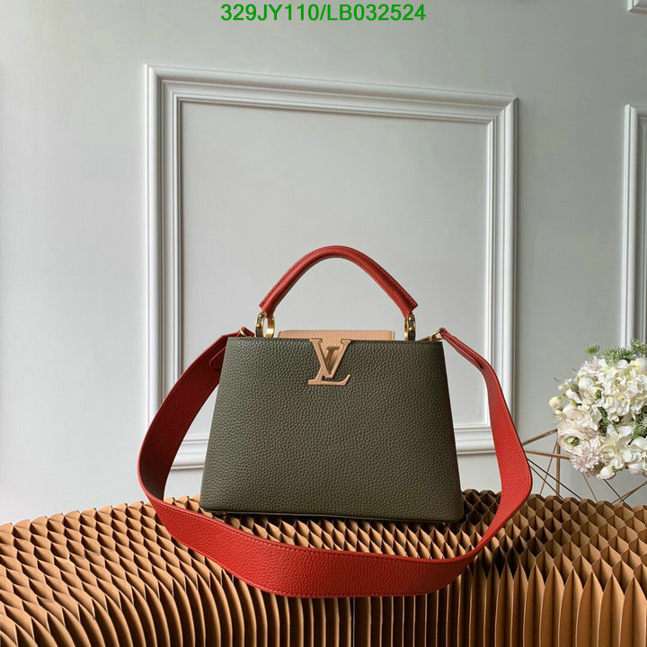 LV Bags-(Mirror)-Handbag-,Code: LB032524,$: 329USD